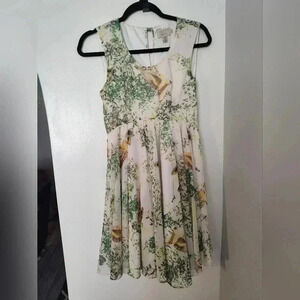 Ted Baker Liano Floral Butterfly Dress size 1